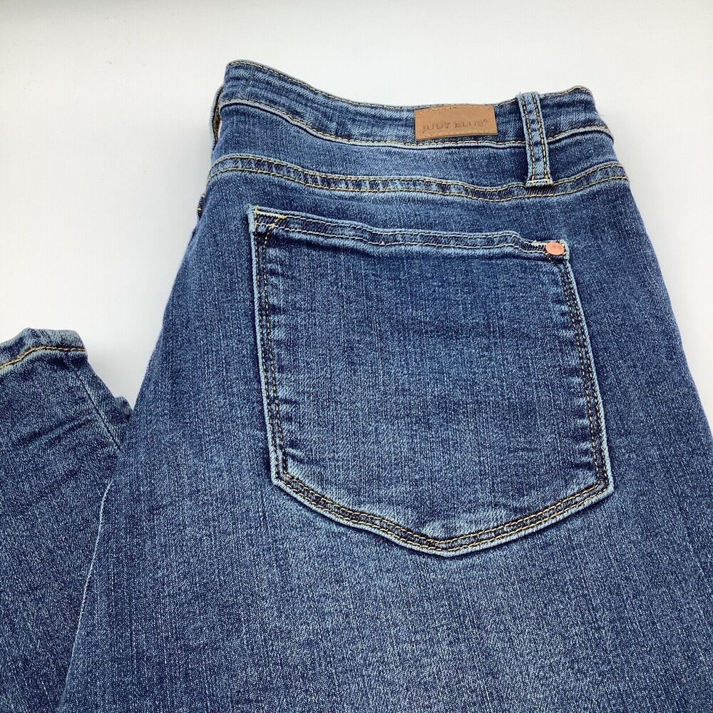 Judy Blue Womens Skinny‎ Fit Denim Jeans Blue Size 15/32